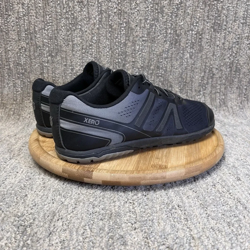 Xero Shoes HFS II Womens Size 9 Black Gray Barefoot Minimalist Running Shoes Gym